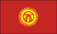 Flag of Kyrgizstan