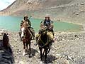 Hunting ibex. Ibex hunting in Kyrgyzstan