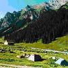 Altyn Arashan valley